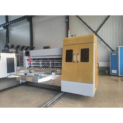 Surprise Corrugated Cardboard Printing Machine with Flexo Print And Cut Kraft Paper