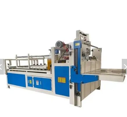 5500 KG Semi Automatic Carton Folder Gluer for Paper Product Packaging and Assembly