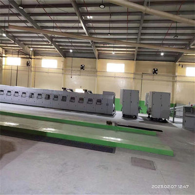 High Speed Full Automatic 5 Layer Corrugator Line for A/B/C/E/F/BC Corrugated Flute Width