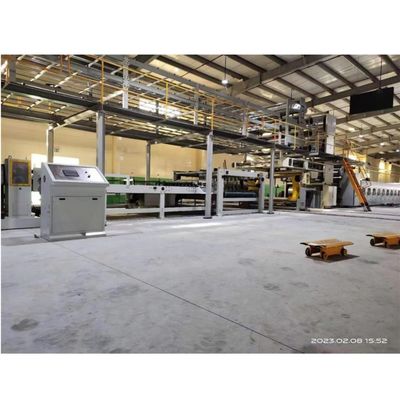 High Speed 3ply Corrugated Cardboard Making Machine for Customized Width of Paperboard
