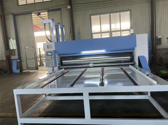 Chain Feeding 2 Color Printing Slotting Machine for Corrugated Cardboard Production