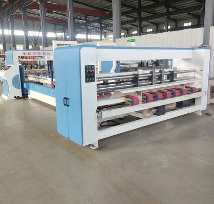 High Speed 4 6 Corner Folder Gluer Machine for Automatic Paper Box Folding and Gluing