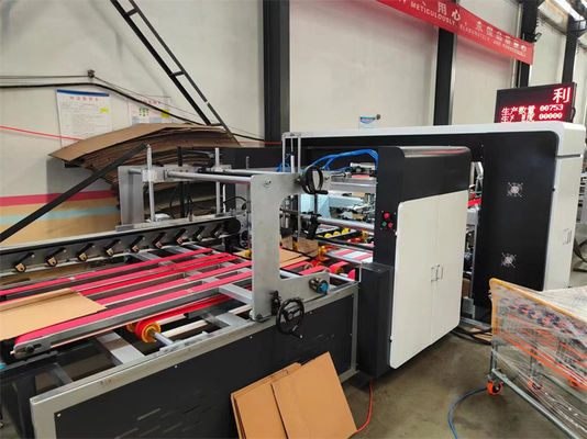 High Speed 4 6 Corner Folder Gluer Machine for Automatic Paper Box Folding and Gluing