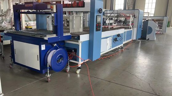 High Speed 4 6 Corner Folder Gluer Machine for Automatic Paper Box Folding and Gluing