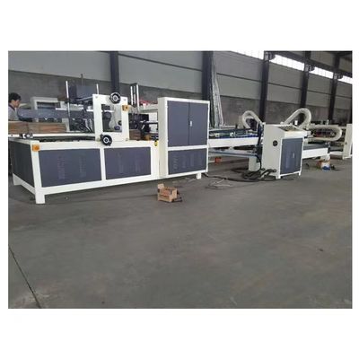 High Speed 4 6 Corner Folder Gluer Machine for Automatic Paper Box Folding and Gluing