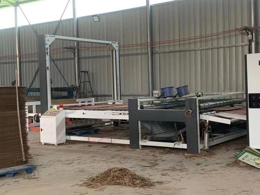 Cartons Packaging Type Newest Grooving Flexo Cutting Machine with Textiles Auto Stacker