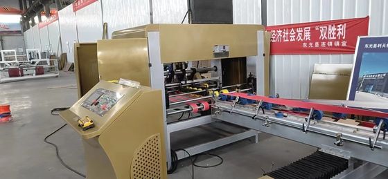 Automatic Flexo Folder Gluer Machine for APPAREL Carton Box Making Customers' Demand