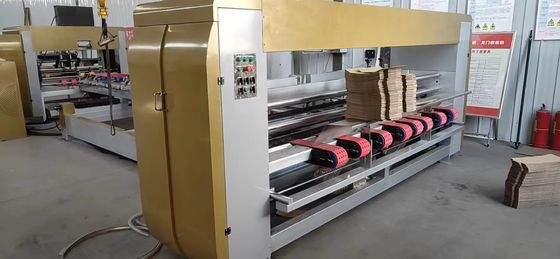 Automatic Flexo Folder Gluer Machine for APPAREL Carton Box Making Customers' Demand