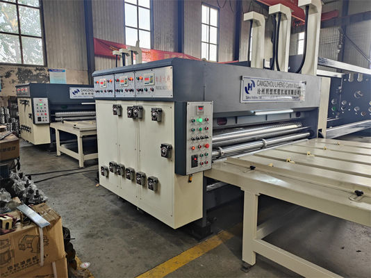5000 KG Automatic Chain Feeding Corrugated Carton Printing Slotting Die-cutting Machine