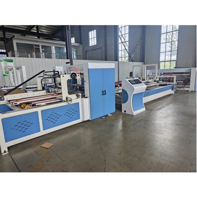 Air Source Standard Cardboard Box Folder Gluer Machine for Four Six Corner Carton Box