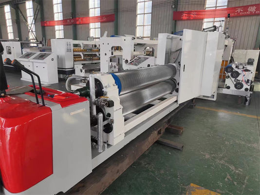 3/5/7 Layers Corrugated Cardboard Making Machine Advanced Cassette Single Facer Design