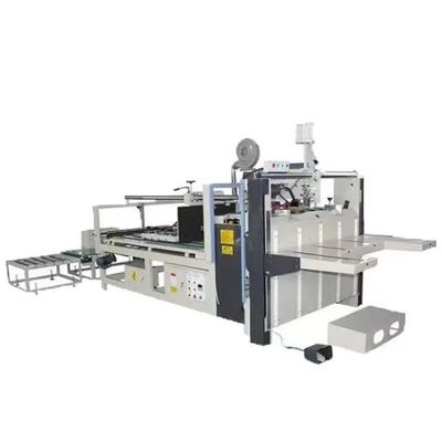 Customized Voltage Semi Auto Glue Pasting Machine for Corrugated Carton Box Board Folder