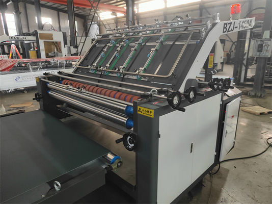High Productivity Semi-auto Corrugated Board Flute Laminating Machine 13.5m x 2m x 2.9m