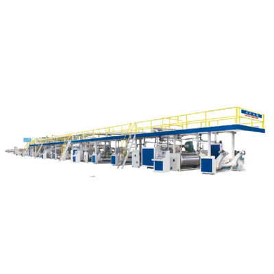Easy to Operate 3 5 7 Ply Corrugated Cardboard Production Line with Horizontal Output
