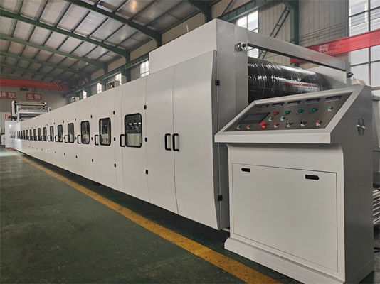 Easy to Operate 3 5 7 Ply Corrugated Cardboard Production Line with Horizontal Output