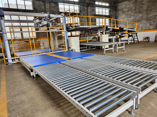 Easy to Operate 3 5 7 Ply Corrugated Cardboard Production Line with Horizontal Output