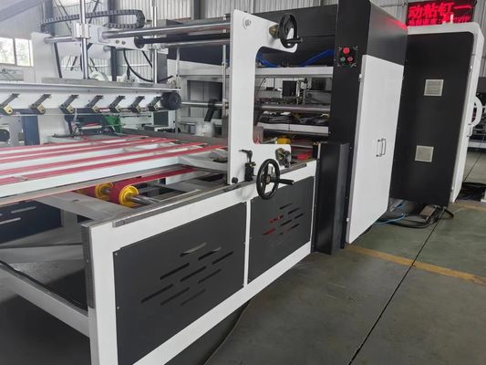 Paper Forming Machine for Corrugated Cardboard Box Folding and Gluing in Food Beverage