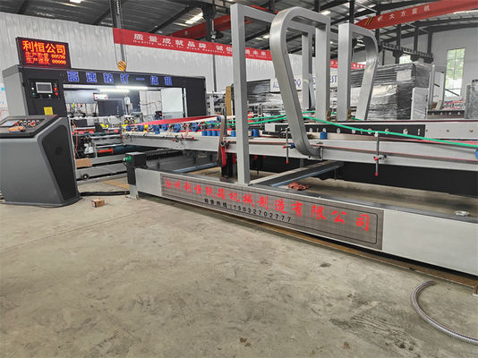 Paper Forming Machine for Corrugated Cardboard Box Folding and Gluing in Food Beverage