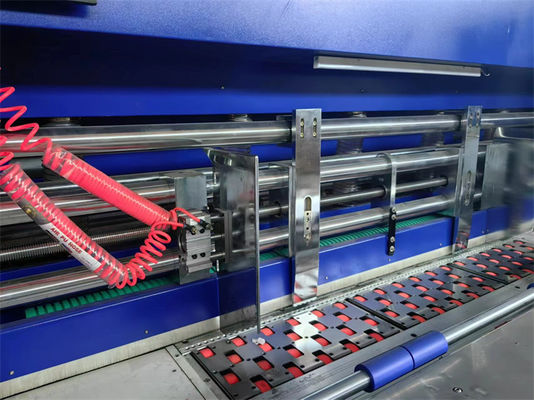 Automatic 4 Color Pizza Box Making Machine Flexo Printing Die Cutter for Projects