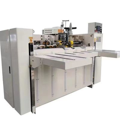 80mm Semi Auto Double Pieces Box Stitching Machine/Double Pieces Nail Box Machine