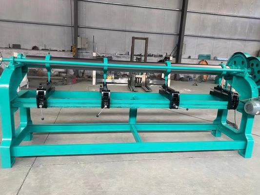 500 KG Manual Slotting Corrugated Cardboard Carton Box Grooving Four Link Slotter Machine