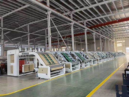 Customized Corrugated Paper Laminating Machine 13.5m x 2m x 2.9m Customer's Request
