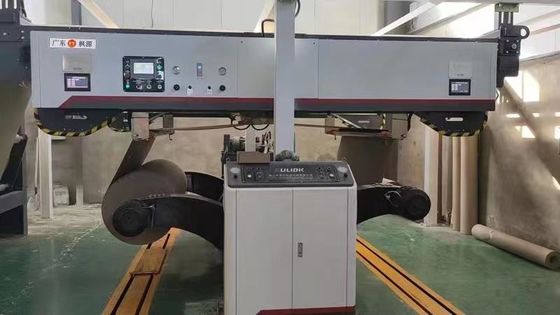 Automatic Roll Paper Splicer with 380V Corrugated Splicer Machine and Auto Tension Control