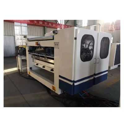 Design Semi Automatic 2 Layers Corrugated Board Single Facer Production Line Machine 380V