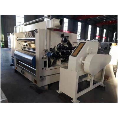 Design Semi Automatic 2 Layers Corrugated Board Single Facer Production Line Machine 380V