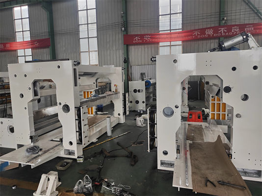 Design Semi Automatic 2 Layers Corrugated Board Single Facer Production Line Machine 380V