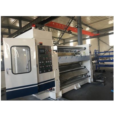 Design Semi Automatic 2 Layers Corrugated Board Single Facer Production Line Machine 380V
