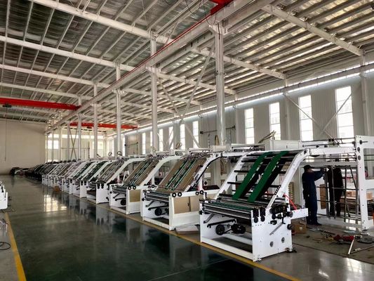 Fully Automatic Corrugated Cardboard Paper Processing Flute Laminator Machine Output
