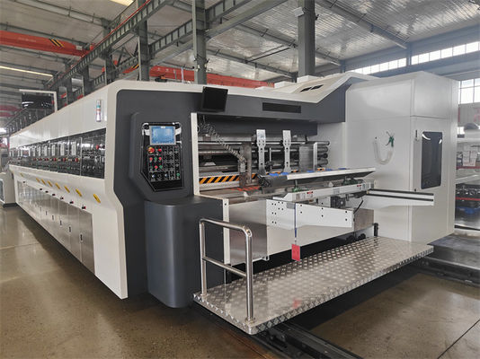 Advanced Corrugated Cardboard Printing Machine with Flexo Print and Cut Function