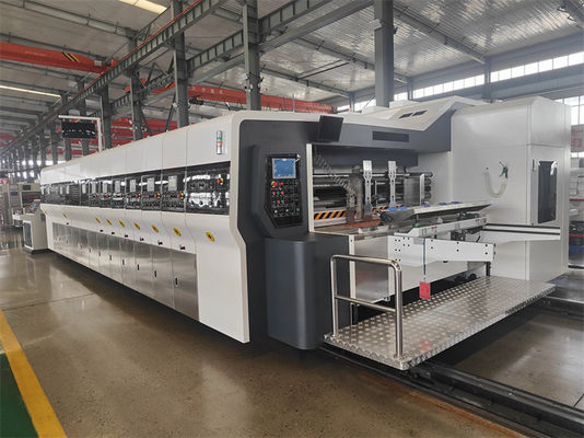 Advanced Corrugated Cardboard Printing Machine with Flexo Print and Cut Function
