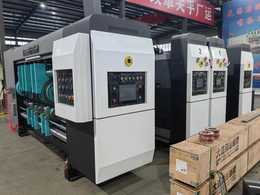 Automatic Grade 1-6 Colors Flexo Die Cutting And Printing Machine for Customization