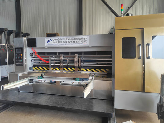 1-6 Colors Flexo Printing Machine for Corrugated Paper Board Carton Boxes 's Guarantee