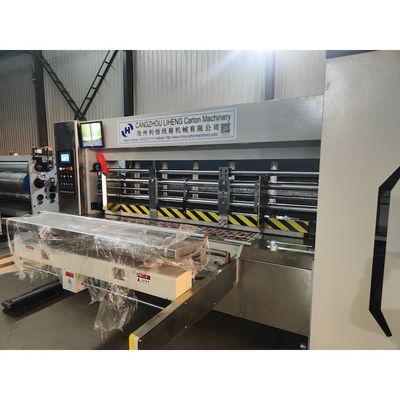 Long Service Life 4 Color Flexo Printing Machine with Slotting and Die-Cutting Functions