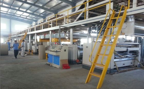 Cardboard Box Making Function Corrugated Board Production Line with 400m/min Speed