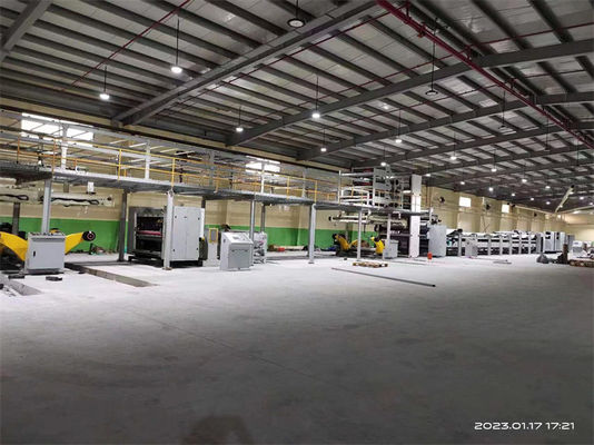 Economical Automatic 3/5/7 Ply Corrugated Cardboard Production Line with and Design