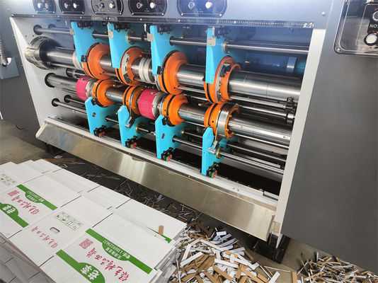 Printing Slotting Die-cutting Machine with Semi-automatic Grade and Advanced Technology