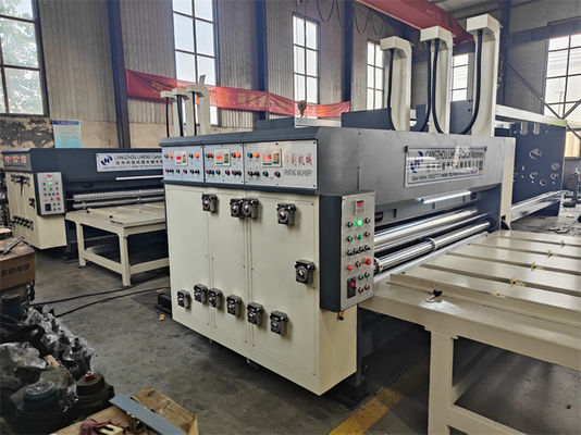 Printing Slotting Die-cutting Machine with Semi-automatic Grade and Advanced Technology