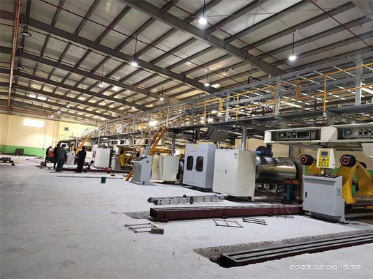 Advanced Full Automatic 3/5/7 Layer Corrugated Box Making Paperboard Production Line for Garment Shops