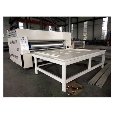 High Speed 2/3/4 Color Flexo Printing Slotting Machine for Corrugated Box Folder Gluer