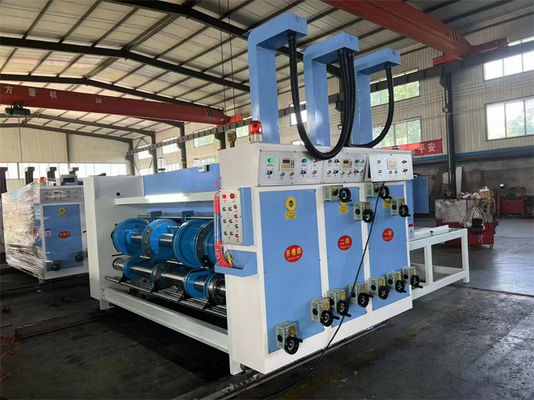 Semi-automatic Flexo Printing And Printer Die Cutter Slotter Machine For Corrugated Carton Box Making