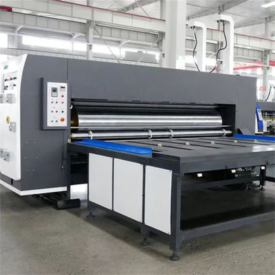 Customized Semi Automatic Flexo Printing Machine 2 3 4 Color Printer Slotter Die Cutter