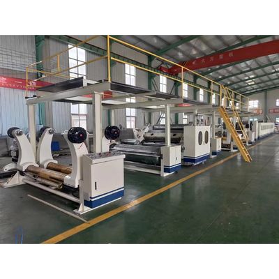 5 Layer Corrugated Cardboard Machine with Automatic Grade and 0.75KW Horizontal Output