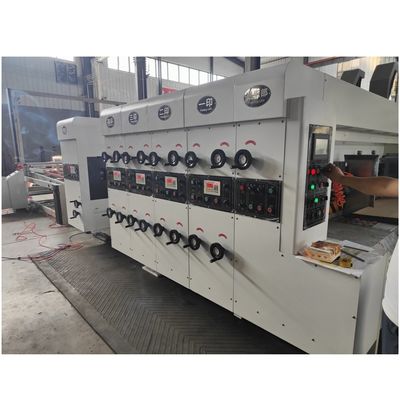 Corrugated Cardboard Flexo Die Cutting and Printing Machine with Full Automation