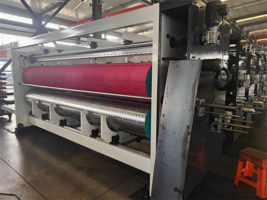 High Speed Corrugated Box Making Machine with Automatic Printing and Slotting Functions