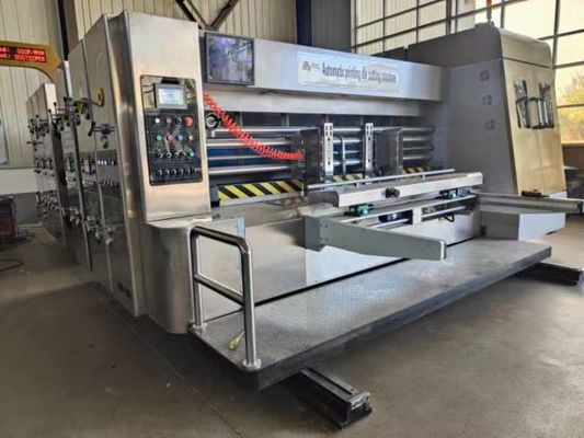 6 Colour Flexo Printing Machine For Paper Box In With Long Service Life And Voltage 380