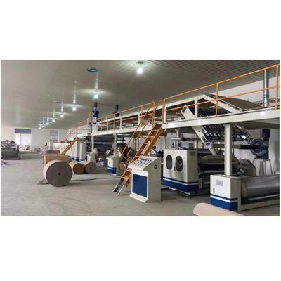 Corrugated Cardboard Stacker Machine with Horizontal Output Frequency Control 0.75KW
